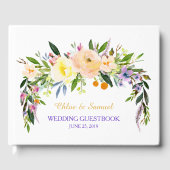 Willow en Floral Wedding Gastenboek (Voorkant)