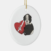 Willow en Riley Keramisch Ornament (Rechts)