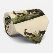 Willow Grous (Grouse) - Amerikaanse vogels Stropdas (Opgerold)