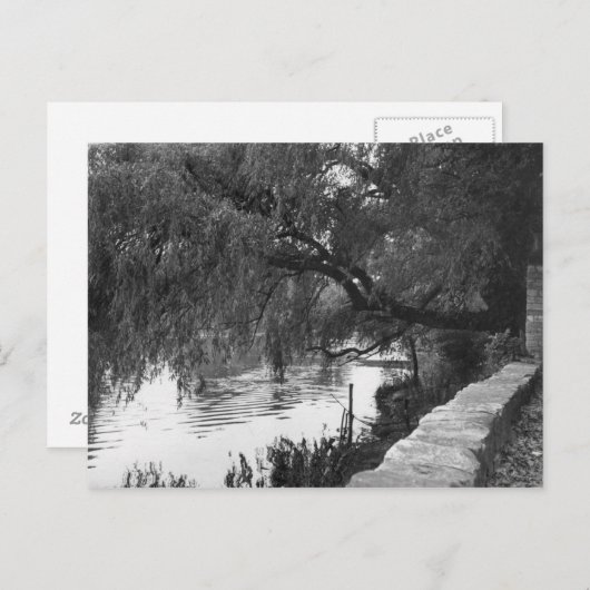 Willow overhandigt de rivier briefkaart (Voorkant / Achterkant)