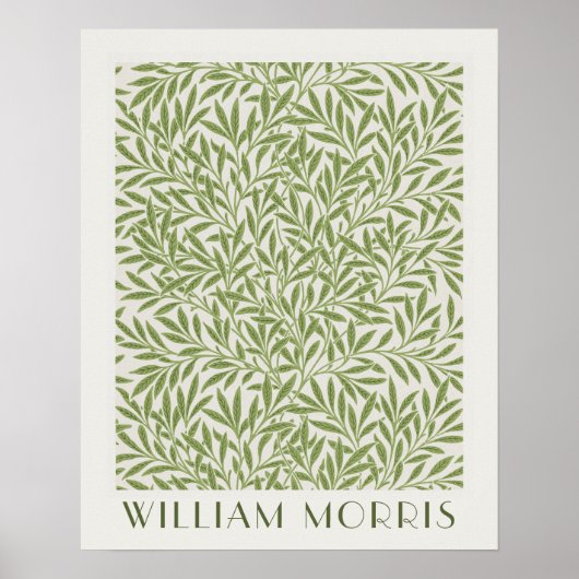 Willow Pattern (1874) door William Morris Poster (Voorkant)