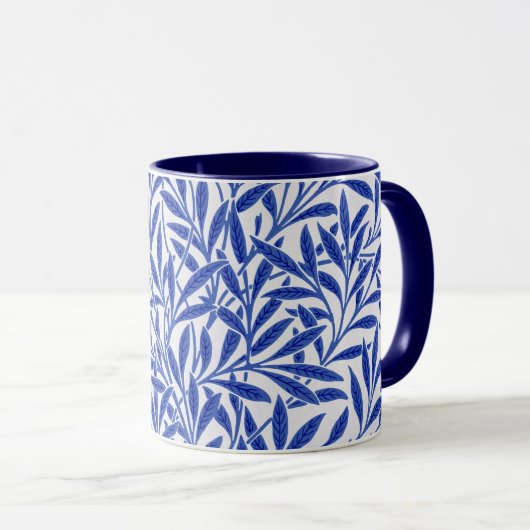 Willow Pattern, William Morris Coffee Mok (Voorkant rechts)