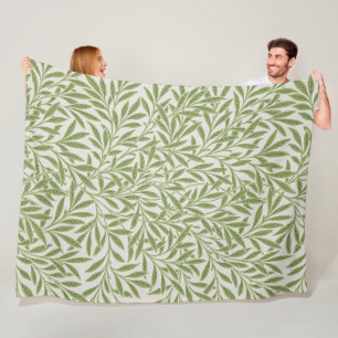 Willow Pattern William Morris Fleece Deken