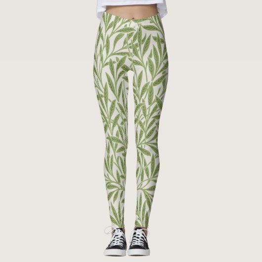 Willow Pattern William Morris Leggings (Voorkant)