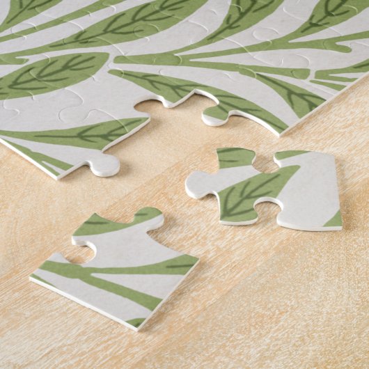 Willow Pattern William Morris Legpuzzel (Zijkant)