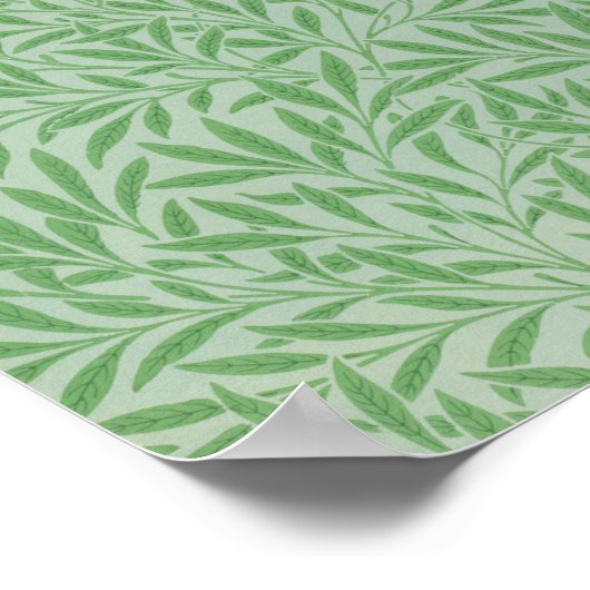 Willow Pattern William Morris Poster (Hoek)