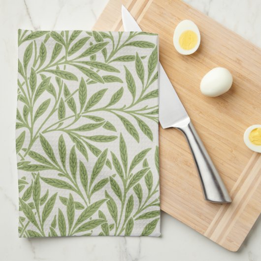 Willow Pattern William Morris Theedoek (Quarter Fold)