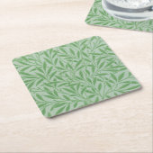 Willow Pattern William Morris Vierkante Kartonnen Onderzetter (Schuin)