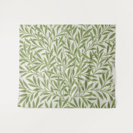 Willow Pattern William Morris Wandkleed (Voorkant (horizontaal))