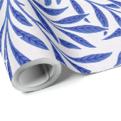 Willow Pattern William Morris Wrapping Paper Cadeaupapier (Rol Hoek)