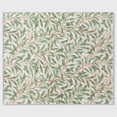 Willow Pattern William Morris Wrapping Paper Cadeaupapier (Vlak)