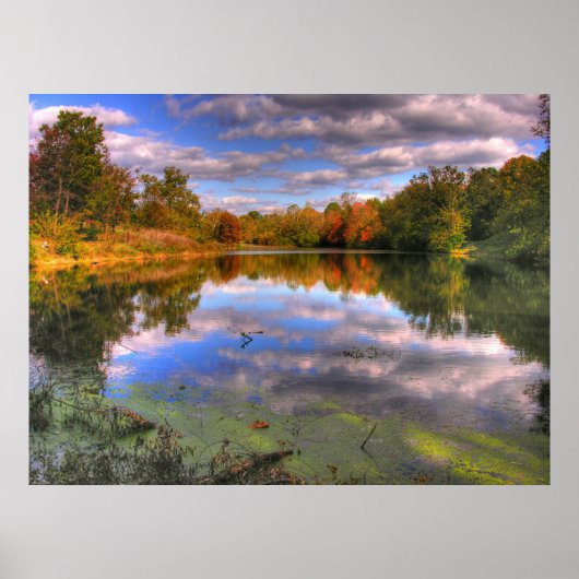 Willow Pond - Cherokee Park Poster (Voorkant)