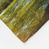 Willow Pond Water Reflection Fleece Deken (Hoek)