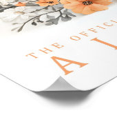 Willow Ptarmigan Bird of Alaska Verenigde Staten R Poster (Hoek)