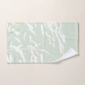 Willow Silhouette Zee Green Bad Handdoek (Handdoek)