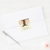 Willow Tree Fall bruiloft gunst Sticker (Envelop)