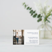 Willow Tree Professional Employee Business Photo Visitekaartje (Staand voorkant)