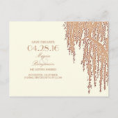 Willow tree  save the date briefkaarten (Voorkant)