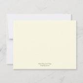Willow Tree slaat de datumkaart op Save The Date (Achterkant)