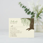 Willow Tree Wedding RSVP / Respaart (Staand voorkant)