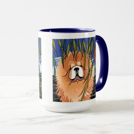 WILLOW WIND - Chow 15 oz mok (Voorkant rechts)