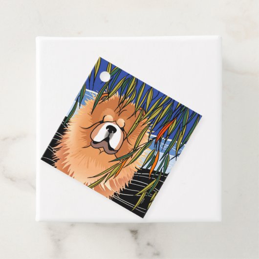 WILLOW WIND - Chow, étiquettes cadeaux (En situation)