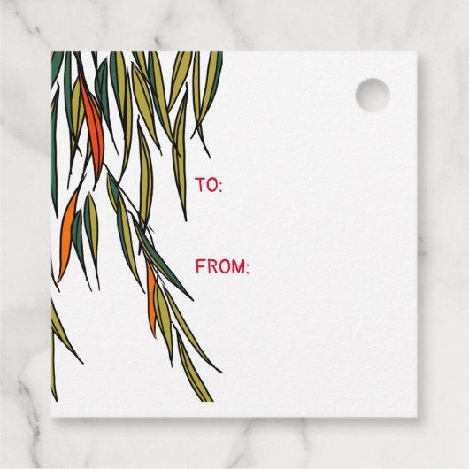 WILLOW WIND - Chow, étiquettes cadeaux (Dos)