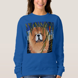 WILLOW WIND - Chow -levendige afdruk kiest stijl Trui