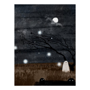Willow Wisp Ghost Perfect Poster