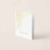 Willows Mini Wedding Card Folie Kaarten (Voorkant)