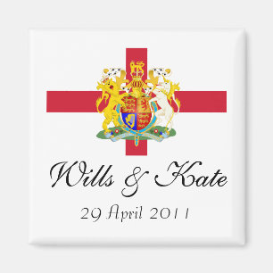 Wills and Kate Royal Wedding Keepomwille Magnet Magneet