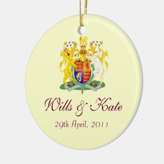 Wills and Kate Royal Wedding Keepomwille Ornament (Links)