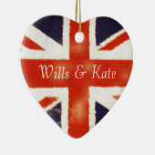 Wills and Kate Union Jack Ornament (Rechts)