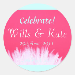 Wills en Kate Royal Wedding Stickers