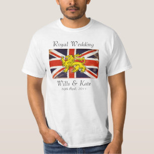 Wills & Kate Royal Mariage T-Shirt (Basic)