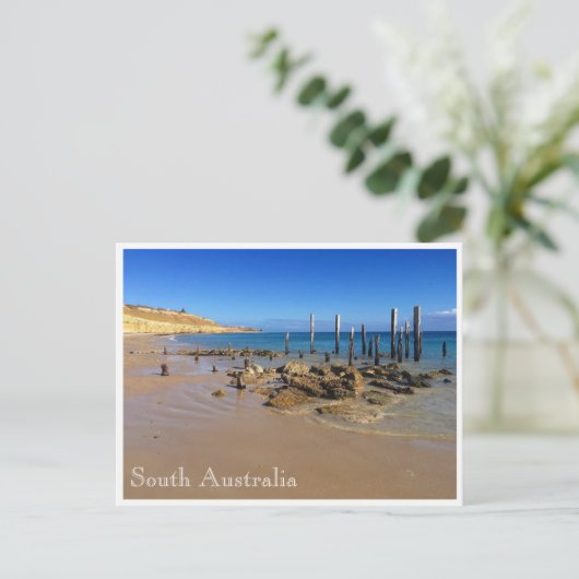 willunga strand briefkaart (Staand voorkant)