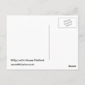 Willy Lott's House Flatford Briefkaart (Achterkant)