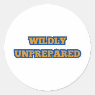 Willy onvoorbereide vinyl-meme voor uw laptop ronde sticker
