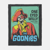 Willy Pirate Kapitein van het Inferno Fleece Deken (Voorkant)