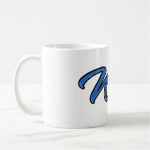 Willy Prénom Blue Tasse Café (Gauche)