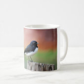 Willy Wagtail - Australische vogelkunst Koffiemok (Voorkant rechts)
