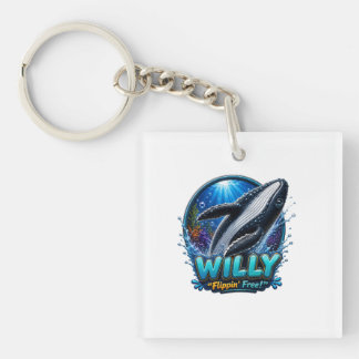 Willy Walvis – Flippin’ Vrij. Grappig Sleutelhanger