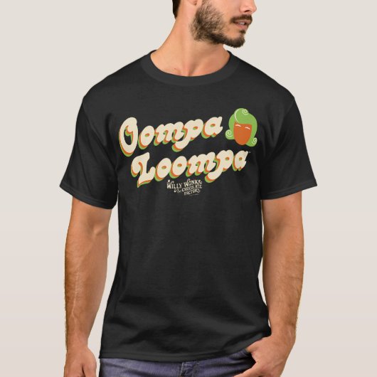Willy Wonka en de chocoladefabriek Oompa Loompa T-shirt (Voorkant)
