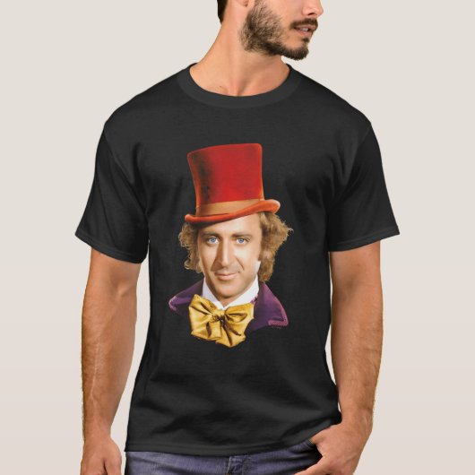 Willy Wonka en de chocoladefabriek Willy Wonka T-shirt (Voorkant)