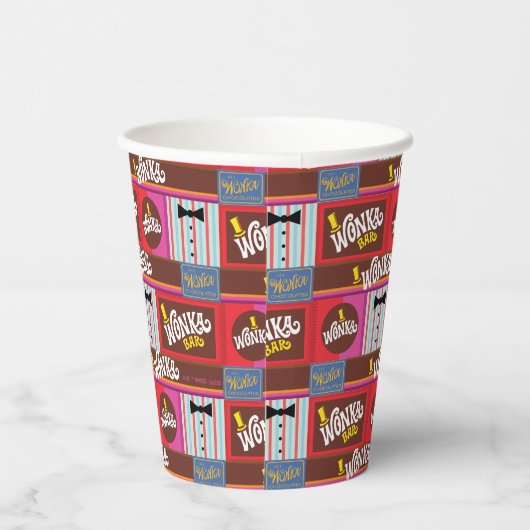 Willy Wonka en de Chocolate Factory Birthday Papieren Bekers (Rechts)