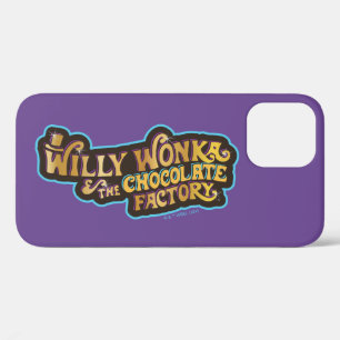 Willy Wonka en de Chocolate Factory Logo iPhone 12 Hoesje