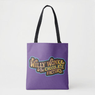 Willy Wonka en de Chocolate Factory Logo Draagtas