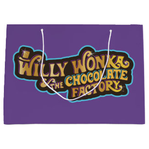 Willy Wonka en de Chocolate Factory Logo Groot Cadeauzakje