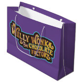 Willy Wonka en de Chocolate Factory Logo Groot Cadeauzakje (Voorkant Gekanteld)