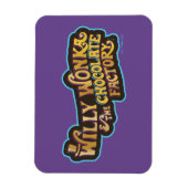 Willy Wonka en de Chocolate Factory Logo Magneet (Verticaal)